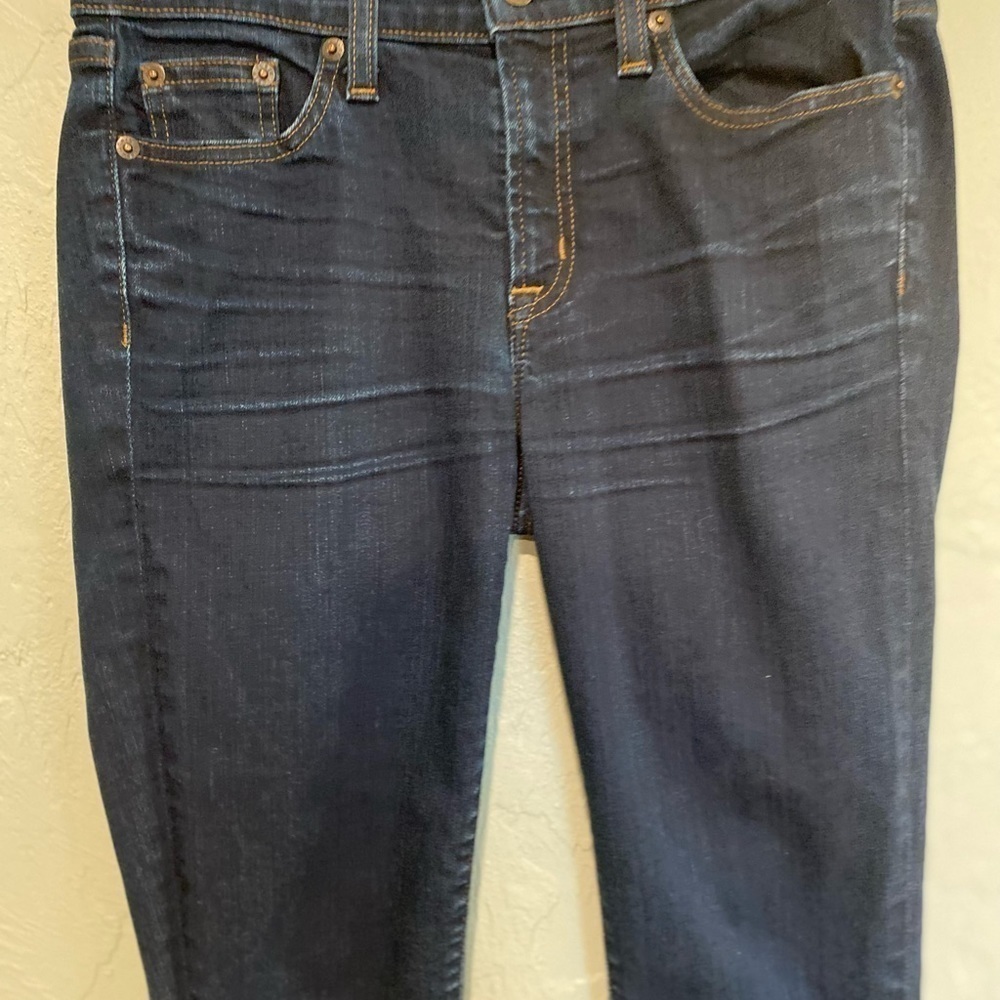 J. Crew toothpick Classic Dark wash size 27 - Picture 6 of 11